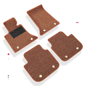 Ensemble complet de tapis de sol de voiture en nylon capitonné de luxe, adaptés aux Land Cruiser CHR Aygo CH-RV4 HIACE AVAL - Product Image 1
