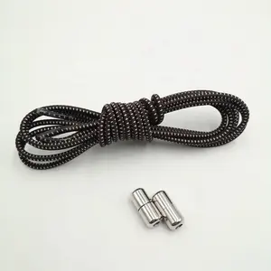 Elastic No Tie Shoelaces Wholesale New Style No Tie Elastics Sports Shoelaces With Capsule Lock