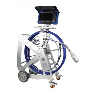 Sewer Drain Pipelines Inspection system 10.1 inch HD display 1080P Pan Tilt Camera for Drainage