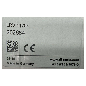 Di-soric LRV 11704 Usado - Product Image 4