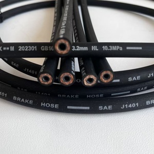 Manguera de Freno Hidráulica de Goma con Certificado DOT <span class=keywords><strong>SAE</strong></span> J1401 J1402 de 3.2x10.5mm, Tubo de Embrague, Tubería de Frenado para Autos, Motocicletas y Camiones - Product Image 1