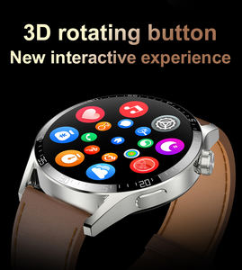 Reloj Inteligente H3 Redondo, Compatible con Esferas Personalizadas, Monitoreo del Sueño y Seguimiento <span class=keywords><strong>de</strong></span> <span class=keywords><strong>la</strong></span> Salud, Recordatorio <span class=keywords><strong>de</strong></span> Mensajes, Relojes Inteligentes NFC H3 - Product Image 5