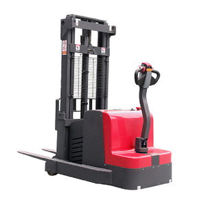 รถยกพาเลทไฟฟ้า 1-3 ตัน เสาสามท่อน ยางตัน ใช้งานแบบยืนขับ ใช้ภายในอาคาร - Product Image 2