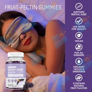 Gomitas de Magnesio SUNI OEM ODM de Marca Privada para un Sueño Profundo y Reparador, Suplemento con 5-HTP y <span class=keywords><strong>Melatonina</strong></span> para Hombres y Mujeres, Sueño Rápido - Product Image 3