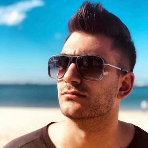 Gafas de Sol de Piloto Metálicas Retro de Moda al por Mayor para Mujer, Gafas de Sol Cuadradas Grandes para Hombre y Mujer - Product Image 1