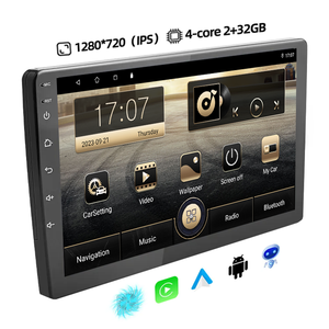 P13 9 pulgadas 2Din Dual Din Car <span class=keywords><strong>Android</strong></span> Player 9/10 pulgadas IPS Pantalla táctil GPS DSP <span class=keywords><strong>Bluetooth</strong></span> Mirror Link Funciones RGB - Product Image 3