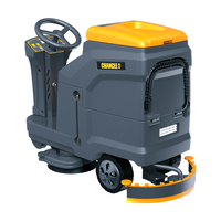 Chancee K70 épurateur de sol Machine de nettoyage tour sur l'épurateur de brosse de sol automatique industriel
