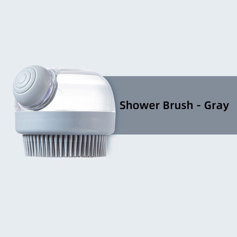 Shower Brush- Gray