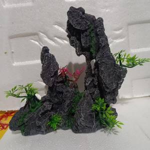 Ecologisch verantwoorde bergstenen aquariumdecoratie, kunstmatige rots van hars, <span class=keywords><strong>aquarium</strong></span> ornamenten - Product Image 3