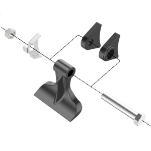 AWON FTC160-180-200-220 offset arrière-monté tracteur faucheuse à fléaux broyeur broyeur de <span class=keywords><strong>jardin</strong></span> déchiqueteuse à bois - Product Image 3
