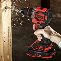 Perceuse sans fil ZOORSANL de qualité industrielle, batterie lithium 18V, moteur sans balais, couple élevé, pour travaux de construction à domicile, ZSDZ-1805