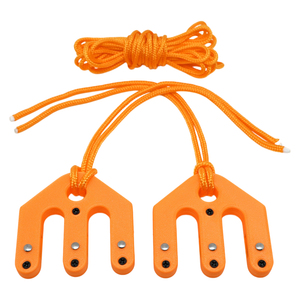 Palan à poulie léger et portable avec double roue et mousqueton pour le levage d'équipements extérieurs et la suspension d'engins - Product Image 1