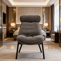 Fauteuil de salon moderne et élégant, chaise de détente, fauteuil simple et confortable