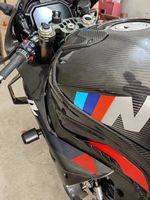 100% accessoires de moto en Fiber de carbone couvercle de support de tableau de bord de moto pour m1000RR 2019-2024