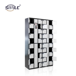 CHNSMILE Armoire de rangement électronique personnalisée à 40 portes <span class=keywords><strong>Coffre</strong></span>-fort automatique pour bureau Serrure à combinaison intelligente pour le rangement extérieur - Product Image 2