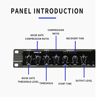 Compresseur Limiteur Filtre Actif Audio Professionnel 266XL/266XS/166XL/166XS pour Performance Scénique