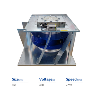 Ventilateur centrifuge à flux inversé AC Ziehl-abegg GR35C-2DD.6K.1R 163655 pour convertisseur ferroviaire, unité de filtration de ventilateur FFU - Product Image 2