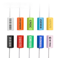 Nouveau design cadenas de sécurité étanche à tirer autobloquant jetable joint de câble en plastique joint de fil métallique