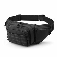 YOUK Sac banane de voyage pour sport de plein air Sac de taille imperméable réutilisable durable avec ceinture Pochette multifonctionnelle pour la course