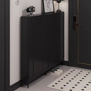 Scarpiera Ultra-sottile di Lusso con Apertura a Ribalta, per Ingresso e Corridoio - Estremamente Stretta Contro il Muro, <span class=keywords><strong>Stor</strong></span> - Product Image 1