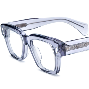 Biểu Tượng Tùy Chỉnh Acetate Kính Phụ Nữ <span class=keywords><strong>2026</strong></span> Mới Thiết Kế Thương Hiệu Vuông Kính Khung Người Đàn Ông Dày Kính Kính Kính Quang Học - Product Image 5