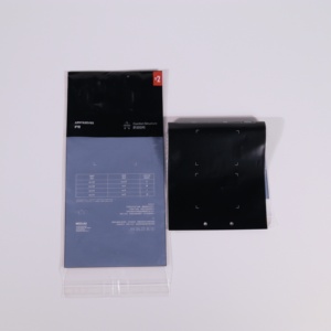 Logo personnalisé compostable noir PE HDPE sous armure enveloppe <span class=keywords><strong>sac</strong></span> nouveau design auto-adhésif joint sacs en plastique pour les vêtements - Product Image 2