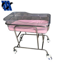 Lit de berceau pour nouveau-né, lit de berceau Portable en acier inoxydable BDB03
