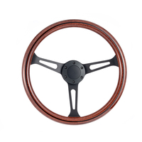 Volant de direction classique TIYPEOR 15 pouces en ABS pour voiture, volant de rallye JDM, volant de drift