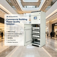 Generador de Var Estático SVG, Gabinete de Corrección Dinámica del Factor de Potencia, Compensación de Corriente Reactiva para Distribución Industrial