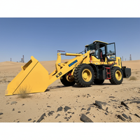 Chargeur frontal NMDE 2 tonnes, capacité de la benne de 1,2 m³, diesel 92 kW, garantie 1 an, entretien facile, chargement de sable, gravier, bois