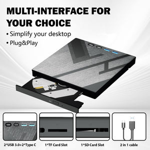 El ordenador portátil con una capacidad <span class=keywords><strong>de</strong></span> 2MB admite la grabación <span class=keywords><strong>de</strong></span> grabadoras <span class=keywords><strong>de</strong></span> <span class=keywords><strong>CD</strong></span>, Unidad óptica, reproductor <span class=keywords><strong>de</strong></span> DVD externo, lector <span class=keywords><strong>de</strong></span> tarjetas - Product Image 4