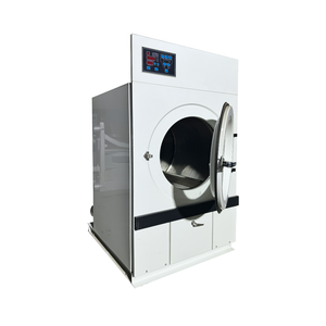 Séchoir à tambour commercial à trois cylindres empilable et sécheuse pour laverie automatique, grande capacité, machine à laver à chargement frontal 100 kg, 15 kg Ind - Product Image 1