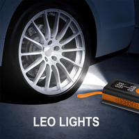 Electric Compressor Cordless Portable Tire air Pump Car Orange Compresor De Aire Portatil Car Tire Inflation Pump Tire Inflators