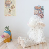 Peluche personnalisée CE CPC en forme de mouton, jouet en peluche super doux de 13 pouces, vente en gros, cadeau pour enfants, fournisseur OEM ODM
