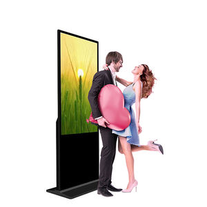Soporte de suelo 32-75 pulgadas Android Vertical LCD Publicidad EE. UU. UE Almacén Pantalla táctil Señalización digital Monitores de pantalla - Product Image 6