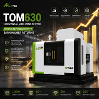 Machine de fraisage CNC horizontale TOM630, équipement de découpe de métaux lourds pour la fabrication industrielle