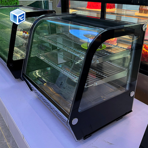 Refrigerador comercial para exhibición de pasteles, enfriador de pasteles de mostrador con control de temperatura para pastelería - Product Image 2