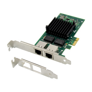 Sunweit st7232 <span class=keywords><strong>PCIe</strong></span> X1 kép Gigabit Ethernet thẻ i350am2 Chipset RJ45 <span class=keywords><strong>1000Mbps</strong></span> máy chủ <span class=keywords><strong>Lan</strong></span> <span class=keywords><strong>Adapter</strong></span> - Product Image 1
