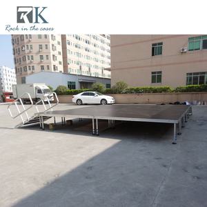 Plateforme antidérapante 4ft*8ft, détachable, forte capacité de charge, quatre pieds, pour scène - Product Image 6