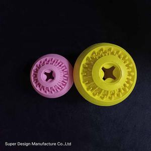 Высококачественные индивидуальные резиновые игрушки для домашних животных, прочные несколько форм, предназначенные для собак, устойчивые силиконовые пластиковые нейлоновые материалы - Product Image 6