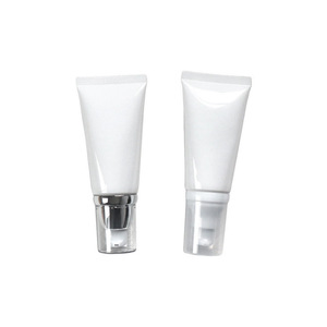 Custom Logo 50ml 50g White Empty <b>Vacuum</b> <b>Pump</b> Squeeze Tube Packaging Lotion Cosmetic Tube Liquid Foundation Lotion BB Cream Tube - Product Image 1