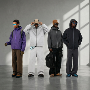 Nouvelle veste imperméable minimaliste Stormtrooper 2026 à adhérence intégrale, pour l'extérieur, tendance et décontractée - Product Image 2