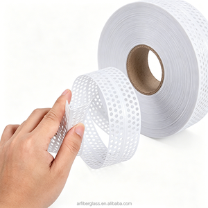 Bande adhésive en PVC pour coins, en rouleau, pour la réparation des fissures de cloisons sèches et la protection des coins en stuc - Product Image 2