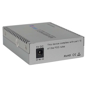 Convertidor de Medios Gigabit Ethernet 1RJ45 + 1SC, Monomodo, Doble Fibra, 1310nm, 20km - Product Image 3