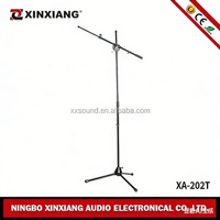 Support de microphone professionnel réglable noir de haute qualité à prix abordable