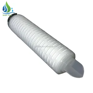 Cartouche filtrante à membrane PTFE / PES hydrophile de haute qualité 0.2 / 0.5 microns