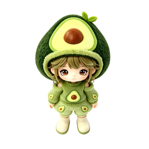 ตุ๊กตาฟิกเกอร์ขยับได้แบบสั่งทำพิเศษจาก PVC และ ABS รูปทรงอะโวคาโด สาวน่ารัก ของสะสม พร้อมบรรจุภัณฑ์แบรนด์ตามสั่ง - Product Image 5