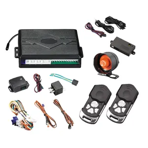 Sistema de alarme de carro multifuncional, sistema de inteligência, corte de janela, opção de tempo, luz flash, atraso, segurança automotiva 002a