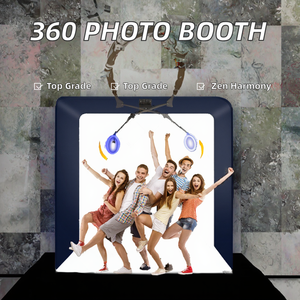Machine de photomaton <span class=keywords><strong>Danda</strong></span> Overhead avec caméra 360 degrés, modèle Overhead-01, construction en métal et aluminium, commande filaire, AC 110-240V - Product Image 2