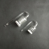 Diffuseur de CO2 en verre et tube en forme de U de 15 cm de long, accessoires de haute qualité pour aquarium